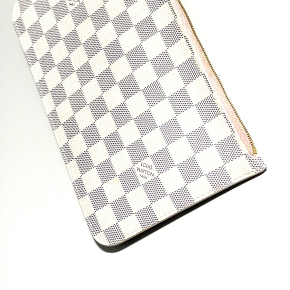 Louis Vuitton Damier Azur Neverfull Pouch *authentic * - Picture 3 of 10